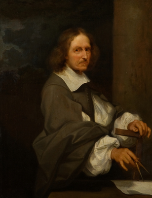 Portrait of an Architect (oil on canvas)