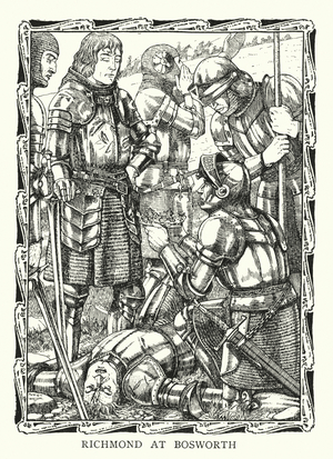 Richmond of the Battle of Bosworth Field (litho)