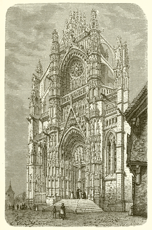 Cathedral of Beauvais (engraving)