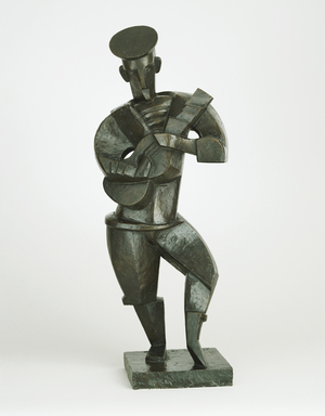 Sailor with Guitar, 1914 (bronze)