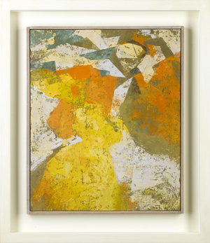 A Capriccio, 1959 (oil on canvas)