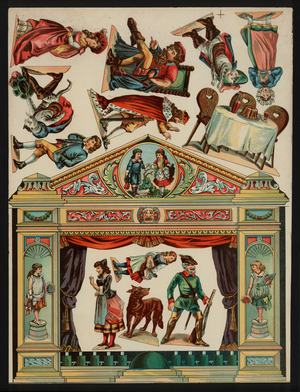 Theatre (colour litho)