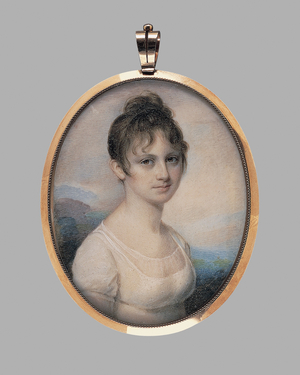 A Young Woman, c.1806 (w/c on ivory)