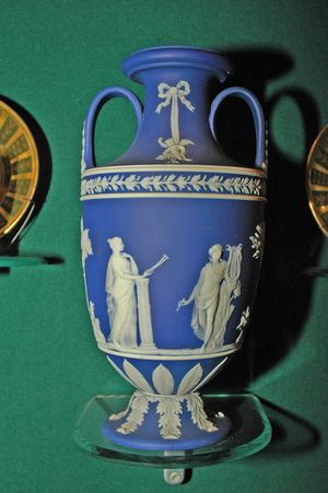 Ukraine, Wedgewood style vase