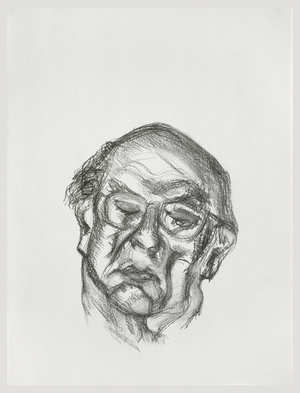 Sir Isaiah Berlin, 1997 (graphite on paper)