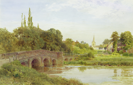 Dorking (w/c on paper)