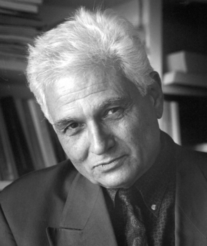 Jacques Derrida, 1991 (photo)