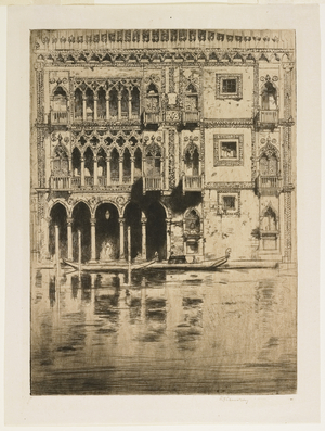 Ca d'Oro, 1900