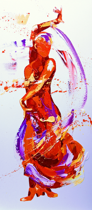 Flamboyance, 2009 (oil on canvas)