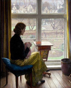 A Window in St John's Wood, c.1932 (oil on canvas)