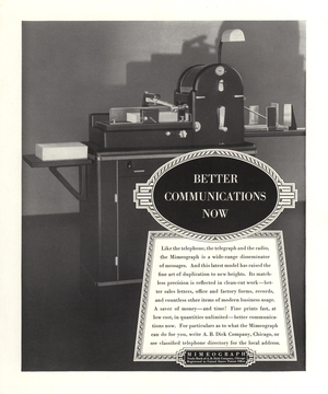 Photocopiers, 1930s (print)