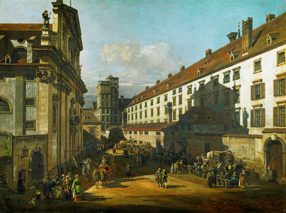 Dominikanerkirche in Vienna, Austria (oil on canvas)