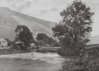 Monsal Dale (b/w photo)