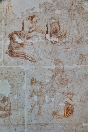 Thebaid, 1336-41 (sinopia)