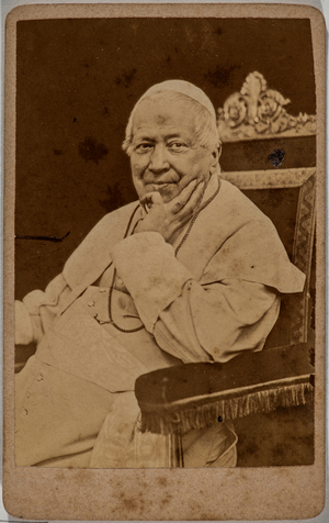 Portrait of Pope Pius IX, Rome, Italy, 1879 (photo)