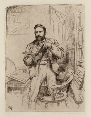 Donald Mackinnon, Professor of Celtic Languages, History, Literature and Antiquities (engraving)