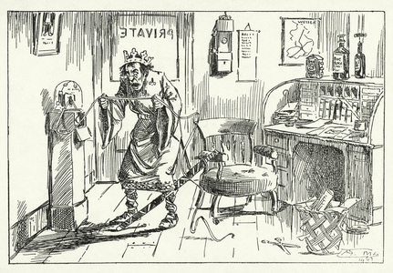 AD 835, Bad News for Egbert (litho)