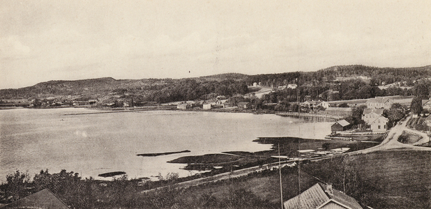 Sverige / Sweden: Bohuslan, Ljungskile (b/w photo)