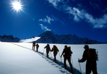Ski tour in the Stubai Alps, 1998 (photo)