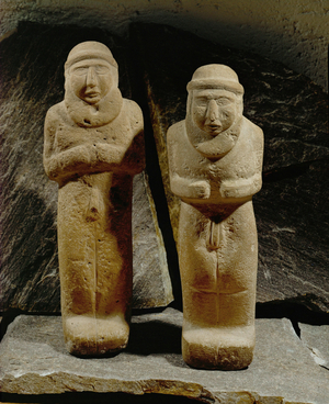 King-priests in ritual nudity …