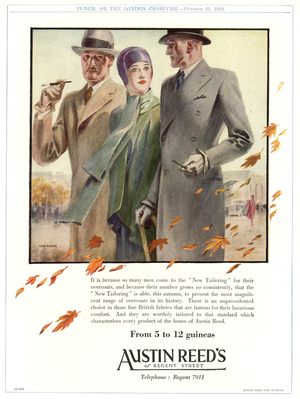 Austin Reed Magazine, advert, UK, 1920s