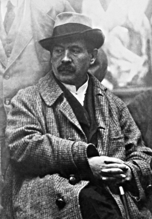 Lovis Corinth, 1925 (b/w photo)