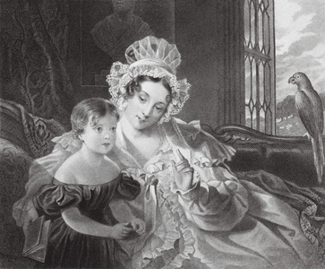 Not Quite Attentive (engraving)