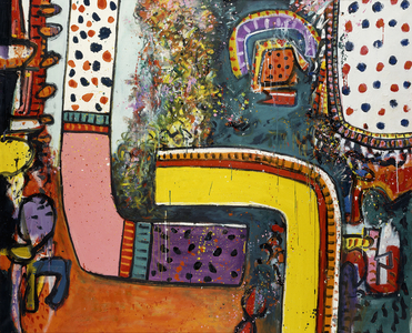 Horse Grip No, 1966-1967 (oil on canvas)