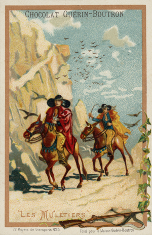 Muleteers (chromolitho)