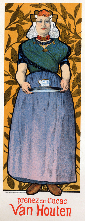 Take Van Houten cocoa, circa 1893 (poster)