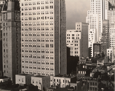 From My Window at An American Place, North, 1931 (gelatin silver print)