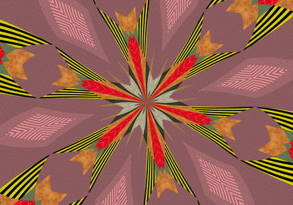 Flowers #13, 2019 (mixed media)