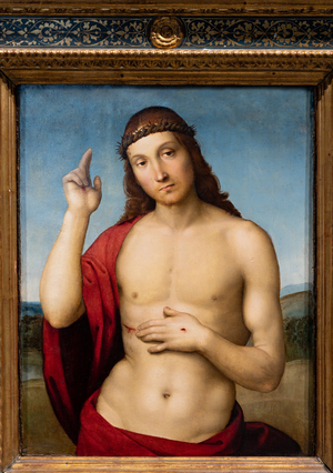 Christ blessing, c.1505-06 (oil on panel)