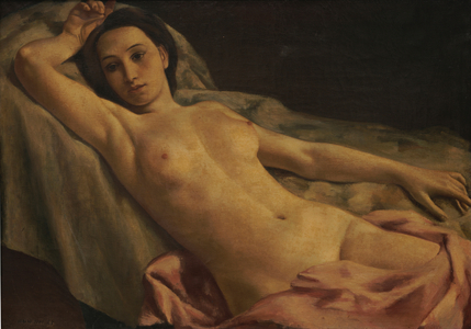 Nudo (oil on canvas)