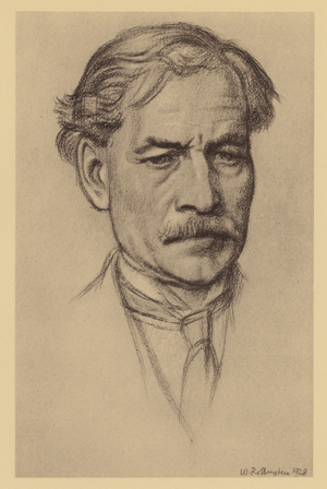 Portrait of Rt Hon J Ramsay Macdonald (litho)