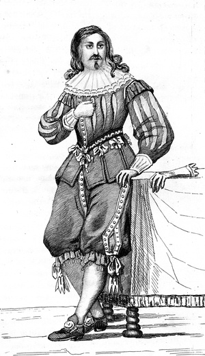 Martin Joubert, French vintage clothes XVI century Luis kingdom XIII, King of France and Navarre