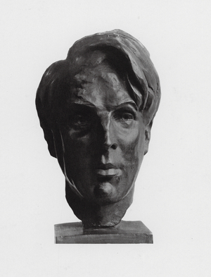 W B Yeats (b/w photo)