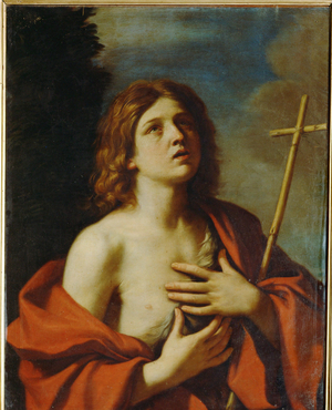 Saint John Baptist (painting on canvas)