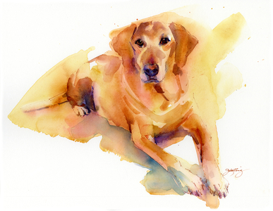 Crash portrait, 2016 (watercolor)