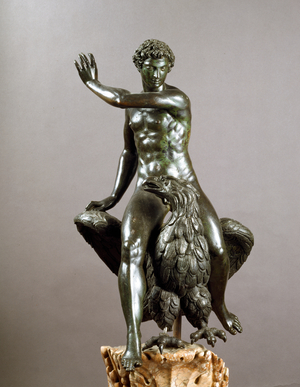 Ganymede - Sketch for Perseus, c.1558 (bronze)