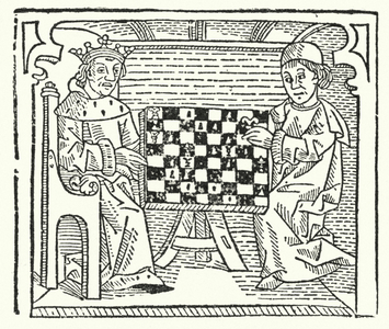 Illustration for Caxtons The Game and Play of Chess (litho)