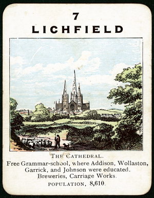 Lichfield (colour litho)