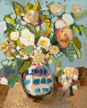 Crushed Blue, 2020 (oil on canvas)