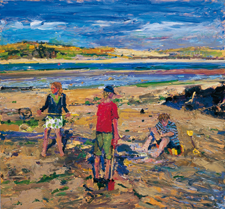 Sunny mornings, Rock Beach, 2008 (oil on board)