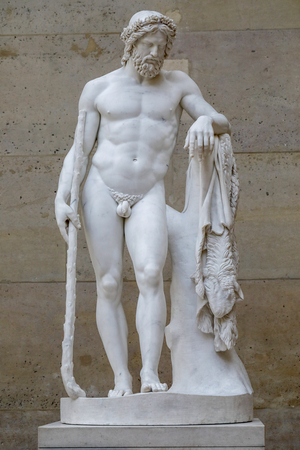 Aristaeus, God of gardens, 1817 (marble)