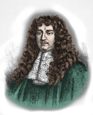 Portrait of Francois Michel Le Tellier, Marquis de Louvois (Engraving)