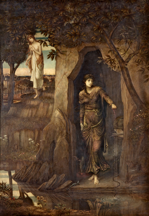 Circe and Scylla, c.1886 (oil on canvas)