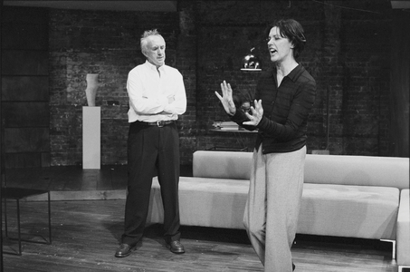 Jonathan Pryce and Kate Fahy in The Goat