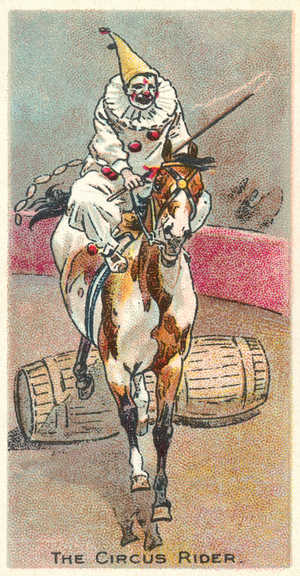 The Circus Rider (chromolitho)