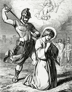 Saint Vincent Martyr  (engraving)